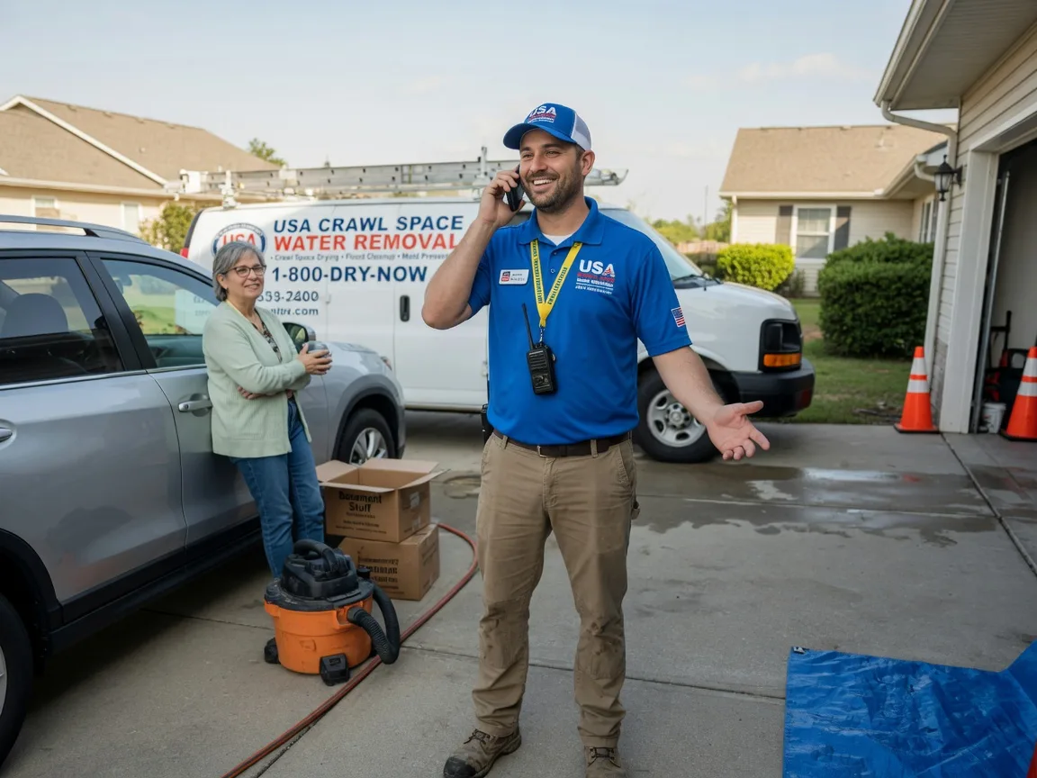 Crawl Space Water Removal Blacklick, OH FAQs